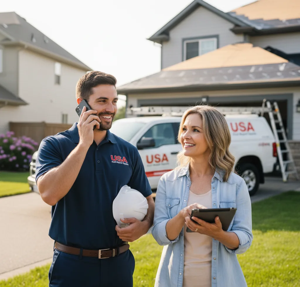 USA Roof Repair Experts customer support in Clancy